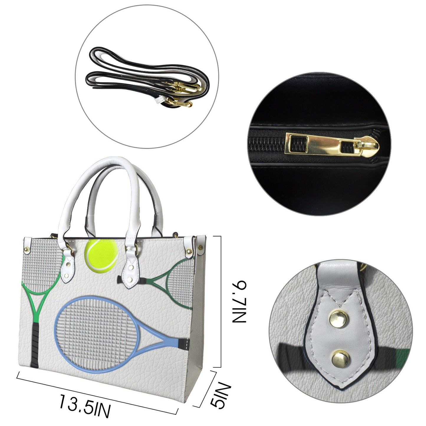 Tennis Lux Top Handle Bag