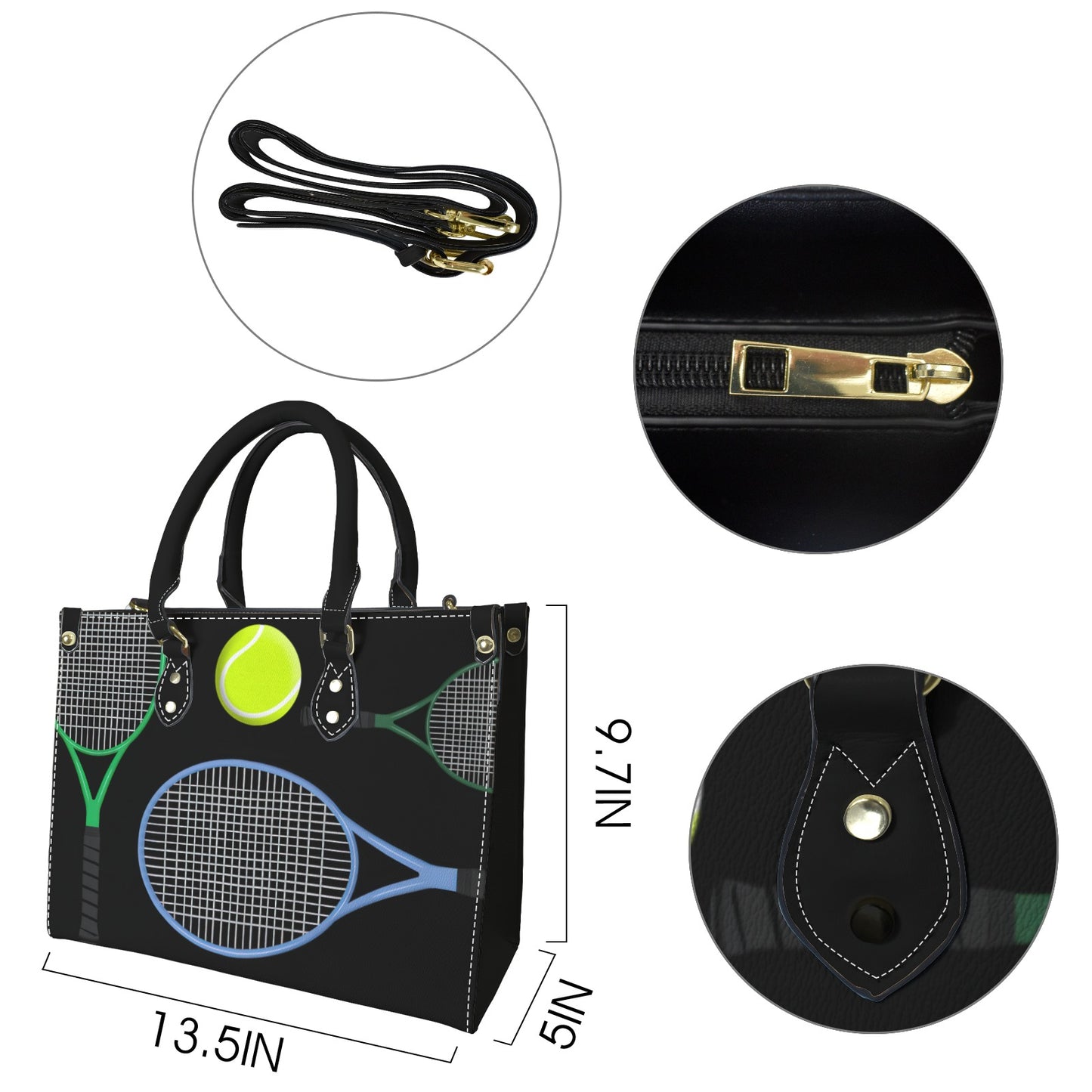 Tennis Lux Top Handle Bag